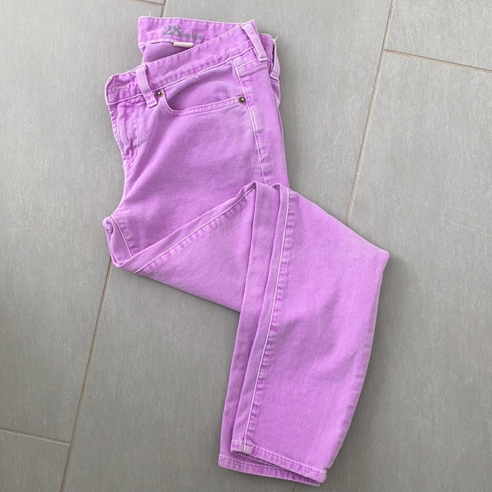 J. crew denim ankle pant